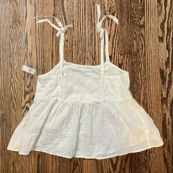 White babydoll top old navy - Picture 4 of 4
